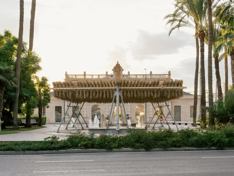 "Architectural Collaboration: Espartal Pavilion Designed by GA estudio, Florencia Galecio, Juan Gubbins, and ELE Arkitektura"